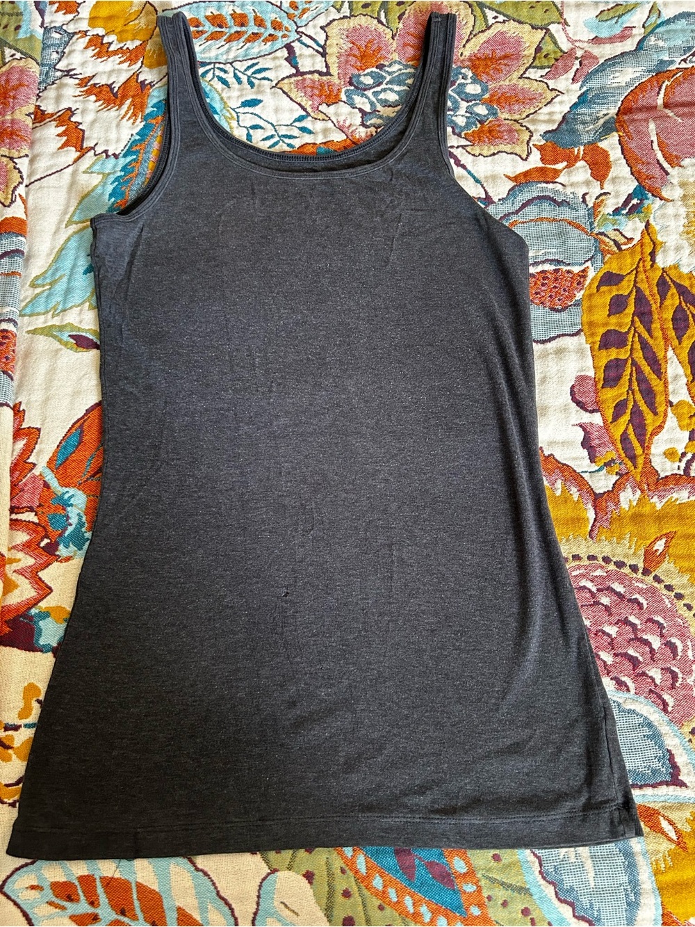 Old Navy Charcoal Gray Tank Top - Scoop Neck